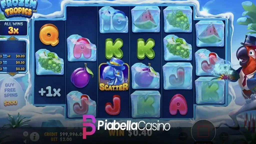 Piabella Frozen Tropics oyunu